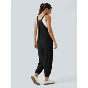 Halara Blue Jogger Bottom Overalls Sz.M NWT thumbnail 5