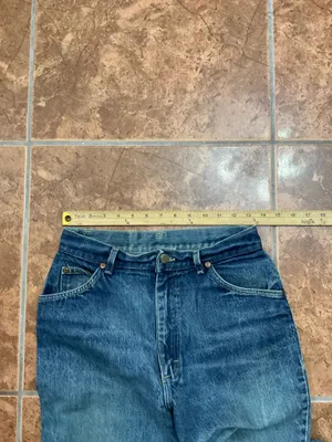 Vintage Lee high waisted straight leg jeans thumbnail 7
