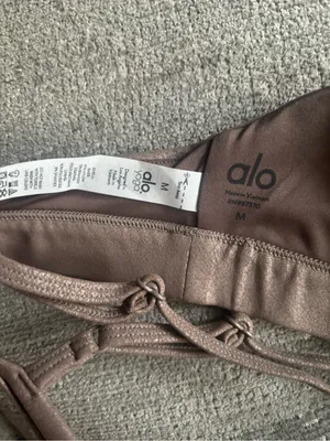 ALO Yoga Strappy Sports Bra thumbnail 4