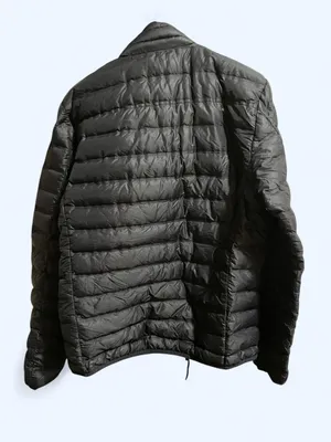 Gerry Jacket Mens Small Black Puffer Down Insulated Lined Full Zip Pockets thumbnail 4