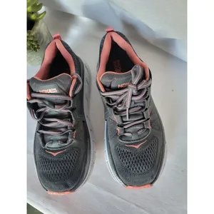 Hoka One One Sneakers Womens 8.5 Gaviota 2- 1099630 Gray Running Gym Shoes thumbnail 3