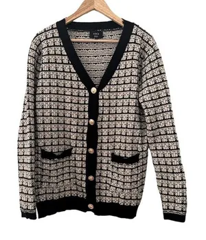 Woodrow cardigan with gold buttons NWOT thumbnail 1