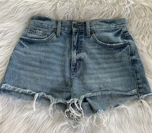 Pistola cut-off jean shorts thumbnail 2