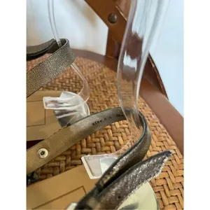 Dolce vita Dixon pewter braided strap sandals 8.5 thumbnail 4