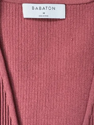 Like New Aritzia Babaton Sculpt Knit V Neck Sleeveless Dress Size Medium thumbnail 3