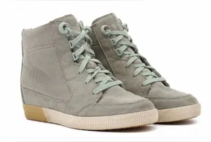 Sorel suede wedge high top sneakers size 7.5 thumbnail 1