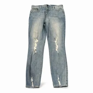 Abercrombie & Fitch Denim Super Skinny High Rise Button Fly Blue Jeans 31 thumbnail 2