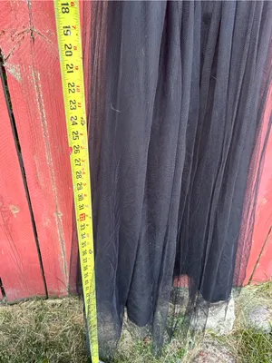 Jenny Yoo Black Strapless Evening Gown - sparkly black maxi dress - size 8 thumbnail 10