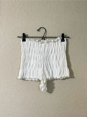 Urban Outfitters Out From Under Piper Perfect Pointelle Shirred Bloomer Shorts S thumbnail 3