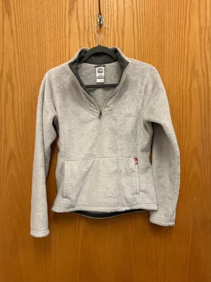 The North Face Oatmeal High Pile Fleece Quarter Zip Y2K 2009 S thumbnail 2