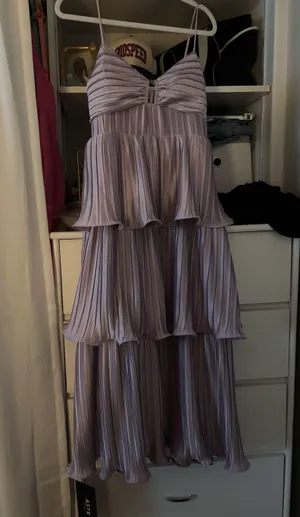 ASTR The Label Formal Lupin Pleated Tiered Maxi Dress thumbnail 4
