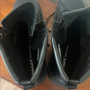 Timberland Ray City Black Combat Boots Lug Sole Leather Women’s 9.5 A2JNY thumbnail 8