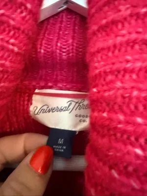 Universal Thread cozy fairisle turtleneck sweater M thumbnail 4
