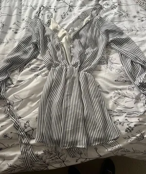 Striped Romper thumbnail 2