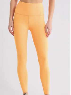 NWT Beyond Yoga Caught in the Midi High Waist Leggings Small, MANGO POP HEATHER thumbnail 2