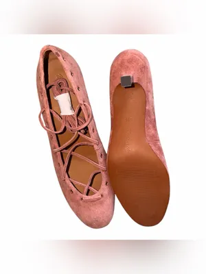 NEW Madewell Remy Wraparound Ankle Strap Kitten Heel Pump 8.5 M, ROSY MAUVE thumbnail 9