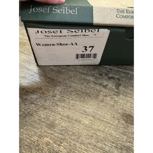 Josef Seibel Sienna Ankle Boots Women's 37 6.5 US Leather Booties‎ Olive Brown thumbnail 6
