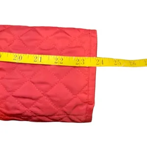 Michael Kors Jacket‎ Women's Small Lightweight Quilted Terracotta Snap Close thumbnail 10