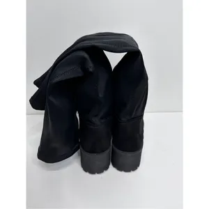 Dirty Laundry Knee High‎ Boots Womens Black Platform Size 6.5 Side Zip Closure thumbnail 6