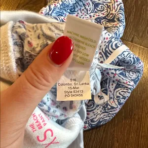 Lilly Pulitzer The Beach Pant Linen Size XS thumbnail 6