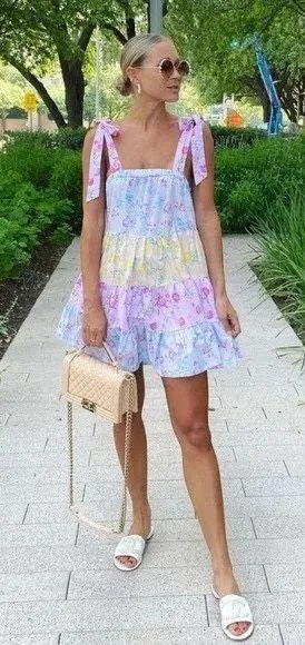 Love Shack Fancy Dress Floral thumbnail 1