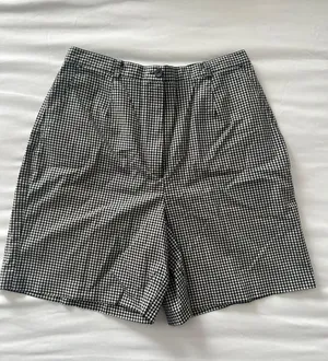 EP Pro Vintage Black and White Gingham Shorts thumbnail 1