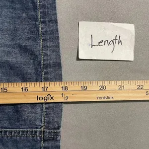 Talbots Denim Skirt Size 10 Blue Jean Drawstring 100% Cotton Short A-line Casual thumbnail 7