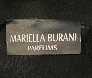 Mariella Burani Parfums Scarf Womens Black Sheer Lightweight Floral Wrap Shawl thumbnail 5