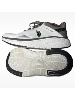 Women's U.S. Polo Assn. Sneakers White and Grey thumbnail 8
