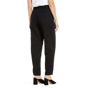 AG Adriano Goldschmied‎ Renn Utility Black High Rise Barrel Leg Pants 26R Gorp thumbnail 2