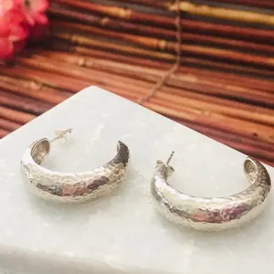 Silpada Sterling Silver Hoops thumbnail 2