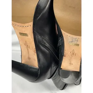 Cole Haan 'Air Cara' Boots High Heel Leather Tall Knee High Black Boot Sz 8.5 thumbnail 11