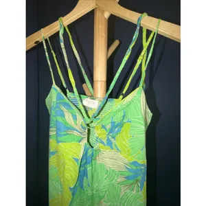Fate Island Escape Halter Maxi Dress Sz S thumbnail 2
