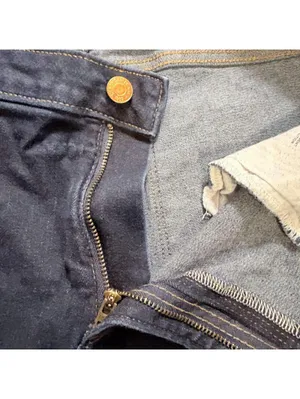 Gap Women's Blue and Navy Trousers thumbnail 2