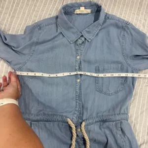 Love stitch denim dress Medium‎ thumbnail 4