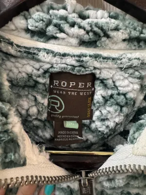 Roper fleece quarter zip sweatshirt thumbnail 3