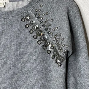 J. Crew Embellished Sweatshirt‎ thumbnail 8