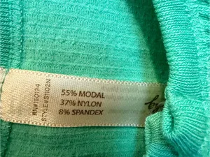 By Together  Seamless Square Neck Button Down Crop Tank thumbnail 7