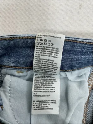 Womans American Eagle Next Level Stretch Blue Jeans Size 4 thumbnail 6
