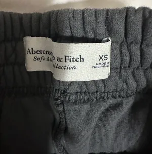 Abercrombie High Waisted Quilted Sweat Shorts thumbnail 4
