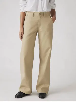 New. Levi’s 90s Straight Women's Pants Khaki thumbnail 9