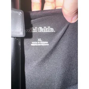 Wild Fable XL Black Sheer Mesh Off Shoulder Long Sleeve Top Y2K MSRP $28 thumbnail 3