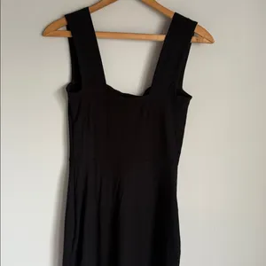 REFORMATION Black Cassi Ribbed Knit Dress Small thumbnail 7