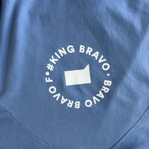 Bravocon Hoodie Blue Size L thumbnail 5