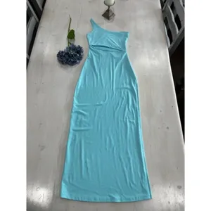 Susana Monaco‎ Cutout Dress Bodycon Sleeveless leg slit prom Dress Blue S thumbnail 2