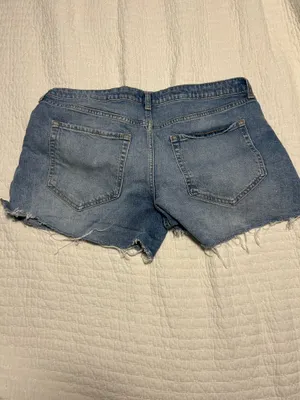 wild Fable Mid-Rise Midi Short Jean Shorts thumbnail 2