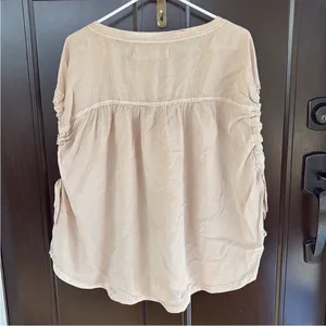 NWT Free People Summer Love Top Dust Storm Oversized Small thumbnail 4