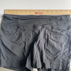 Mountain Hardwear Athletic Outdoor Hiking Shorts Gorpcore Black Women's Size Med thumbnail 10
