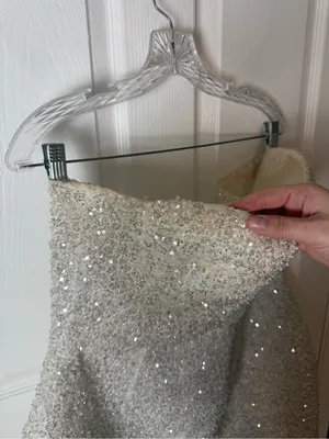 Nadine Merabi Alice Embellished Cocktail Minidress 14 thumbnail 3