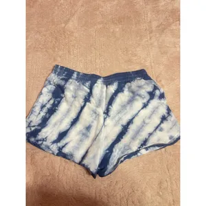 Vans Sweat shorts, Women's Size A Blue Tye Dy‎ logo, drawstring Bin11 thumbnail 3